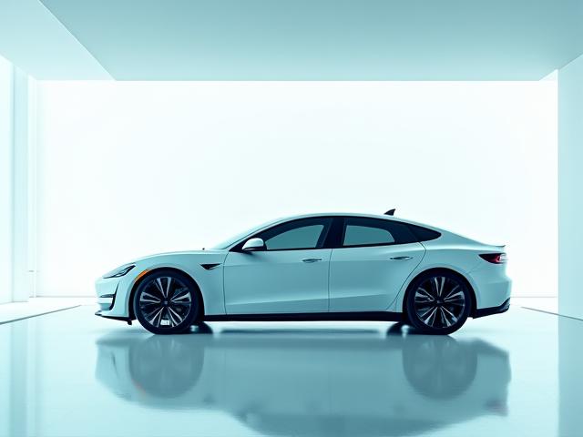 Moderne elektrisk bil